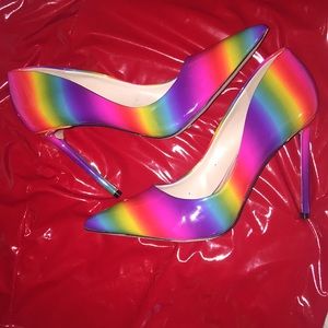 Rainbow Heels